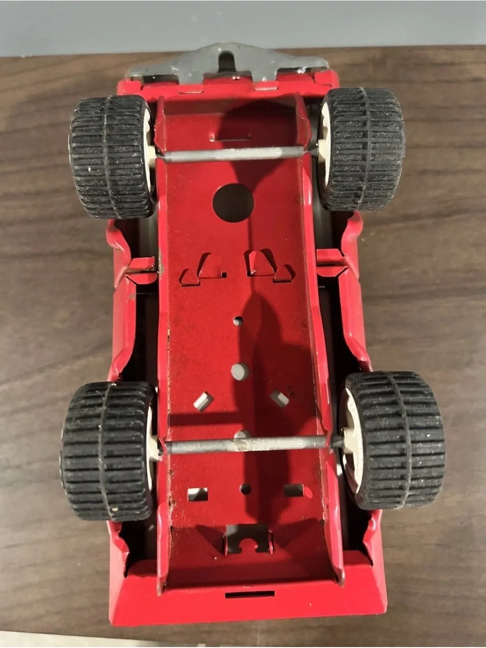 Vintage Metal Tonka Pumper Firetruck Pressed Steel & Plastic Water Pumper Truck